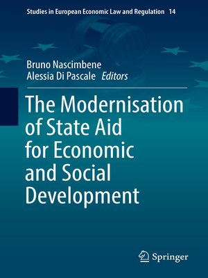 cover image of The Modernisation of State Aid for Economic and Social Development